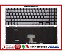 Tastiera Italiana ASUS X512DA X512DK X512FA X512FB (Retroilluminata) Grey