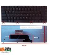 Tastiera Asus K40 Series Spagnolo Nero V090462AK1