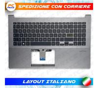 TASTIERA ASUS X521 RETROILLUMINATA TOPCASE PALMREST ARGENTO 90NB0LX3-R31IT0