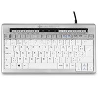 Bakker & Elkhuizen BNES840DUK Keyboard QWERTY S-board 840 Design USB silver-whit