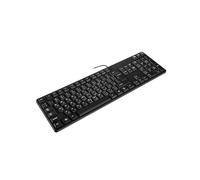Tastiera bilingue di affari 104keys con la chiara lingua inglese araba e la riduzione della fatica digitando tastiere arabe del carattere