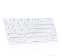 Tastiera Bluestork Azerty Francese Bianco