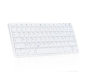 Tastiera Bluestork Azerty Francese Bianco