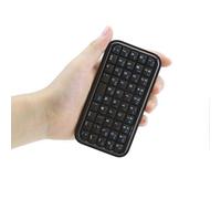 Tastiera Bluetooth 3.0, mini tastiera da viaggio sottile wireless ricaricabile, 49 tasti compatta compatibile con PC, tablet, smartphone