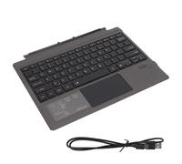 Tastiera Bluetooth con trackpad di precisione per Microsoft Surface Pro 7 Ultra sottile Batteria ricaricabile Design ergonomico magnetico rimovibile