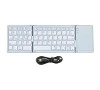 Tastiera Bluetooth pieghevole fili touchpad per iOS/Android/ Tablet tastiera del telefono mobile facile da installare facile da usare