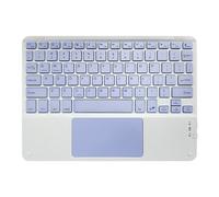 Tastiera Bluetooth Touchpad da 10 Pollici Compatibile con , IPadOS, Viola W6W4