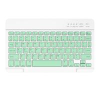 Tastiera Bluetooth ultra sottile per iPad 11/10/9, iPad Pro/Air/Mini/iPhone e altri dispositivi abilitati Bluetooth, inclusi tablet Samsung, Android, Windows