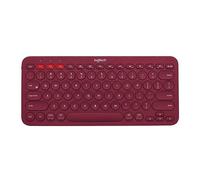 Tastiera Bluetooth wireless multi-dispositivo portatile Logitech K380 (rossa)