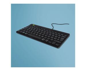 TASTIERA CABLATA R-GO TOOLS RGOCOITWDBL a membrana, non retroilluminata - QWERTY