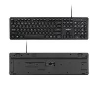 Tastiera cablata WDK100 con tasti a membrana USB 2.0
