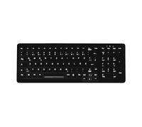 TASTIERA CABLATE CONTOUR DESIGN AKC7000, QWERTZ, USB, Nero
