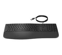 TASTIERA CABLATE HP 8T6M2AA#ABB, QWERTY, USB tipo A, Nero