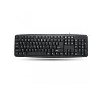 TASTIERA CABLATE TECHLY IDATA 955, QWERTY, Nero