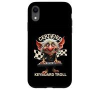 Tastiera certificata Troll Fun Meme Musica Per Lui Custodia per iPhone XR
