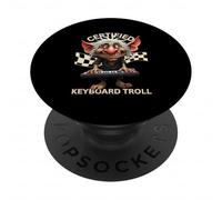Tastiera certificata Troll Fun Meme Musica Per Lui PopSockets PopGrip Adesivo