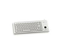 CHERRY - Compact keyboard G84-4400, light grey, UK-English, USB, Grigio, CE, VDE / àœG (EN60950), cURus FCC, VCCI, BSMI, C-Tick, GOST-R, 1,75m, 0 - 50 - SPEDIZIONE GRATUITA