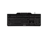 Cherry Tastiera Kc 1000 Sc German QWERTZ Black