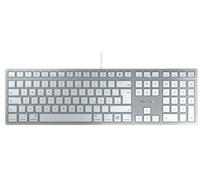 CHERRY KC 6000C FOR MAC tastiera USB QWERTZ Tedesco Argento