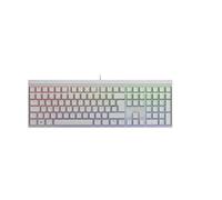 Tastiera CHERRY MX 2.0S RGB Play USB QWERTZ Bianco Tedesco - Nouvo