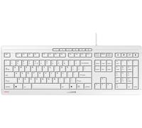 CHERRY STREAM tastiera USB QWERTY Inglese Bianco