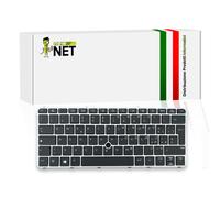 Tastiera compatibile con HP EliteBook 820 G3 V1C89ES Z2U96ESR X1F20LP QWERTY