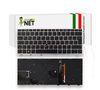 Tastiera compatibile con HP EliteBook 830 G5 3JX96ET 4LB09UP 6KE23EC Layout ITA