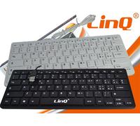 TASTIERA COMPATTA E ULTRA SLIM USB PER PC DESKTOP PORTATILE NOTEBOOK LINQ KM-681