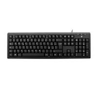 Tastiera ITALIANO con cavo USB ed adattatore PS/2 - Tasti di scelta rapida (KU200IT)