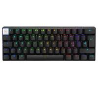 Logitech G PRO X 60 LIGHTSPEED, Tastiera Gaming Wireless, Tastiera Meccanica 60% Ultra Compatta TKL, LIGHTSYNC RGB, Copritasti in PBT Bicomponente, Tattili Optical, Windows PC, QWERTY ITA - Nero