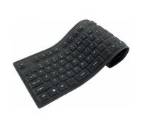 Tastiera computer Manhattan Flessibile in Silicone USB/PS2 IDATA KB-R109L - USB