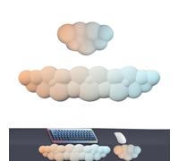 Tastiera con bracciolo Cloud, poggiapolsi Cloud Poggia tastiera antiscivolo | Tappetino da polso da scrivania Cloud per laptop, giochi, posto di lavoro, scrivania