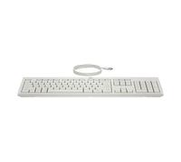 TASTIERA CON CAVO HP 225 Combo, QWERTY, USB Tipo, Bianco
