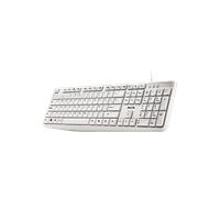 TASTIERA HERITAGE-USB-A CON 12 TASTI MULTIMEDIALI. SILENZIOSO, CAVO 1,5M, ANGOLO DI INCLINAZIONE, PLUG & PLAY