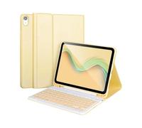 Tastiera con custodia per iPad 10,2 9a gen 2021/ 8a gen 2020/ 7a gen 2019, custodia sottile con tastiera Bluetooth staccabile e porta matita per iPad Air 10,5" 2019 / Pro 10,5 2017
