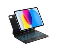 TASTIERA CON CUSTODIA PER IPAD INATECK NeoMagic Bluetooth con Tasti Illuminati 10 per 10 e 11 Gen QWERTZ