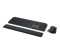 Logitech MX Keys S Combo - Tastiera e Mouse Wireless con Palm Rest