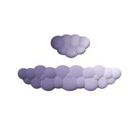 Tastiera con poggiapolsi nel cloud, poggiapolsi con tastiera cloud | 2 comodi poggiapolsi in memory foam, comodo poggiapolsi in memory foam, bel poggiapolsi anti-graffio