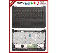 Tastiera con Top Case HP 250 255 256 G4 G5 15-AF 15-AC 15-AY 15-BA 15-BG (Nera)