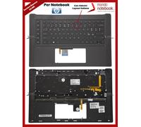 Top Case Scocca Superiore HP OMEN 15-5000 con adesivi layout Italiano-retroill