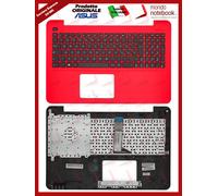 Tastiera con Top Case Italiana Rossa ORIGINALE ASUS 90NB0AF1-R31IT0