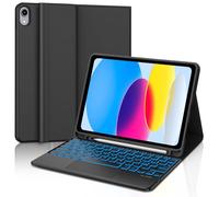 Tastiera con Touchpad per iPad A16 11 Generazione 2025/10 Generazione 10.9" 2022, Italiano QWERTY Tastiera Retroilluminata Bluetooth Magnetica Staccabile con Trackpad per iPad 10/11 Generazione, Nero