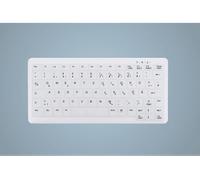TASTIERA CONTOUR DESIGN AKC4110, QWERTZ, Porta USB, Bianco