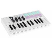 Tastiera Controller MIDI USB 25 Tasti Bluetooth Audio DAW Keyboard Pads Wireless