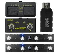 Tastiera controller Midi wireless M-VAVE/girapagina wireless con girapagina/adattatore MIDI SK7/pedale controller MIDI al cioccolato