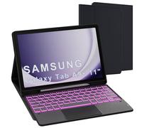 Tastiera Custodia per Samsung Galaxy Tab A9+ 11 Pollici (SM-X210/X216/X218) - con Touchpad Tastiera Bluetooth Rimovibile - per Galaxy Tab A9 Plus 11" 2023 Custodia QWERTY Italiano, Nero
