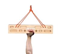 Tastiera da arrampicata - 50 x 10 x 3 cm, in legno, resistente, per allenamento con le dita, strumento per esercizi di della presa, per casa, palestra, scalatori, bouldering, fitness