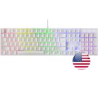 TASTIERA DA COMPUTER MARS GAMING MK422 Meccanica Cablata Tasti Illuminati US Windows, Mac, Linux QWERTY