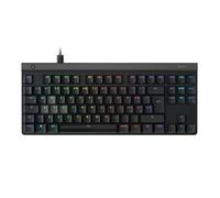 Tastiera da gioco cablata a basso profilo Logitech G515 RAPID TKL, tastiera da gioco per PC completamente personalizzabile con interruttori analogici a basso profilo, attivazione rapida, porta USB-A