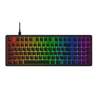 Tastiera meccanica da gioco cablata HyperX Origins 2 1800 AZERTY con retroilluminazione RGB a gradiente Arcobaleno Nera - Nouvo